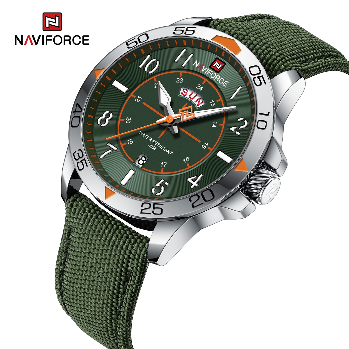 Naviforce 9204 Explorer Men Watch - Green