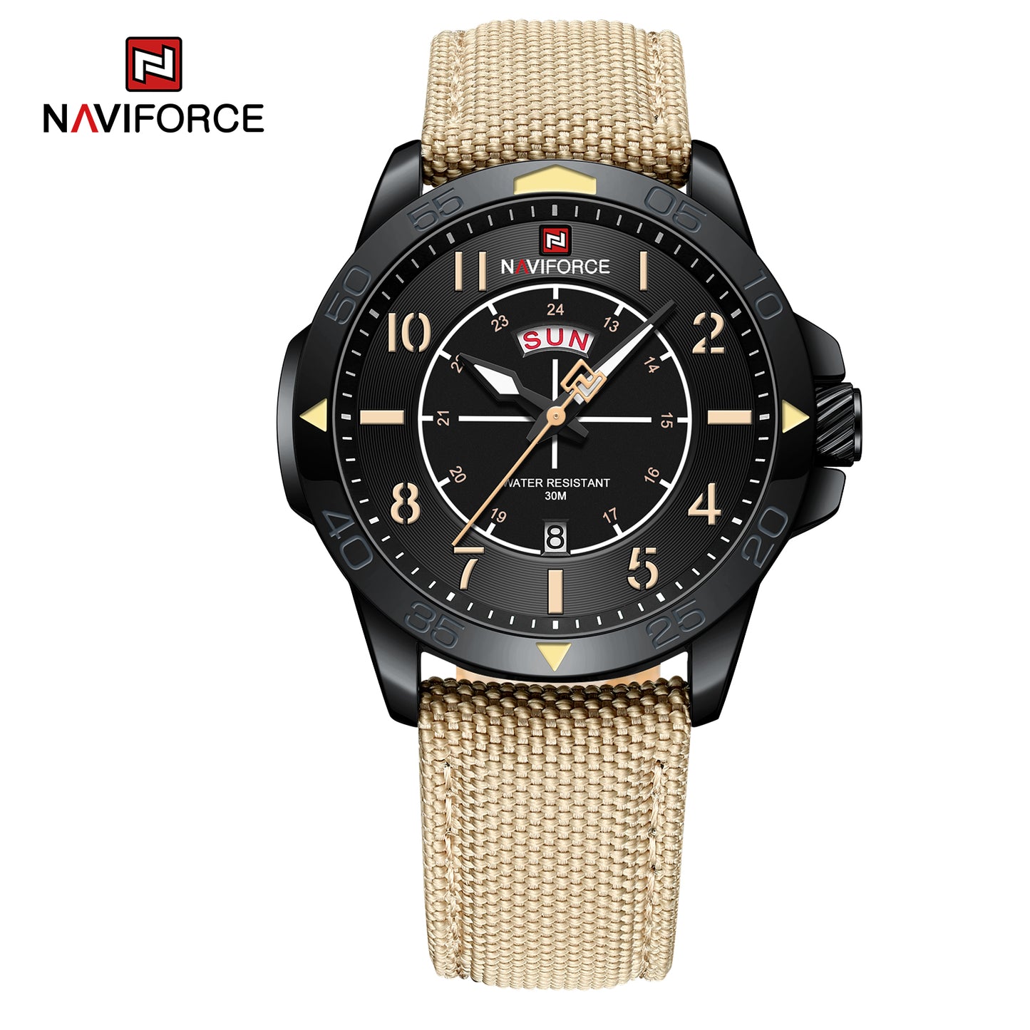Naviforce 9204 Explorer Men Watch - Brown