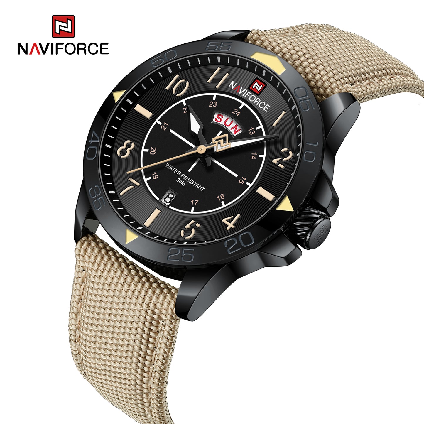 Naviforce 9204 Explorer Men Watch - Brown