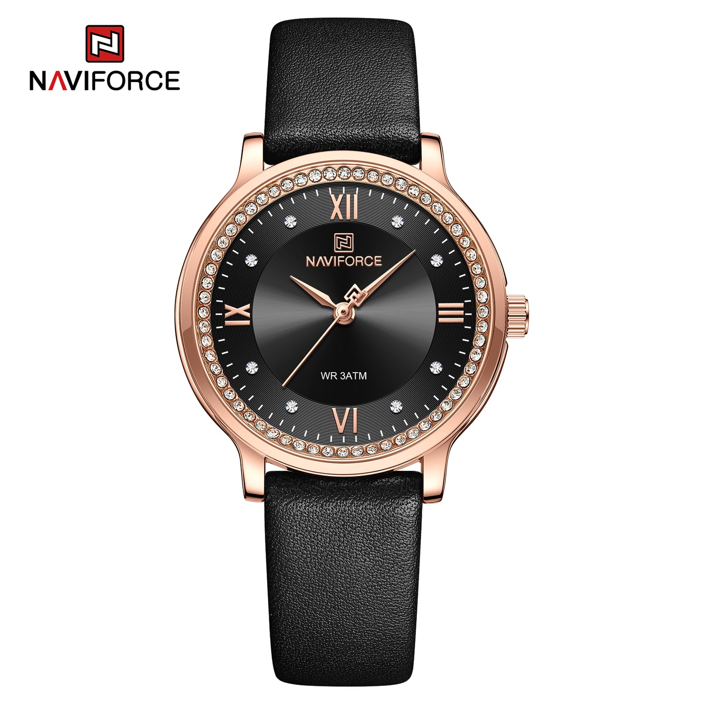 Naviforce 5036 Paris Women Watch - Black