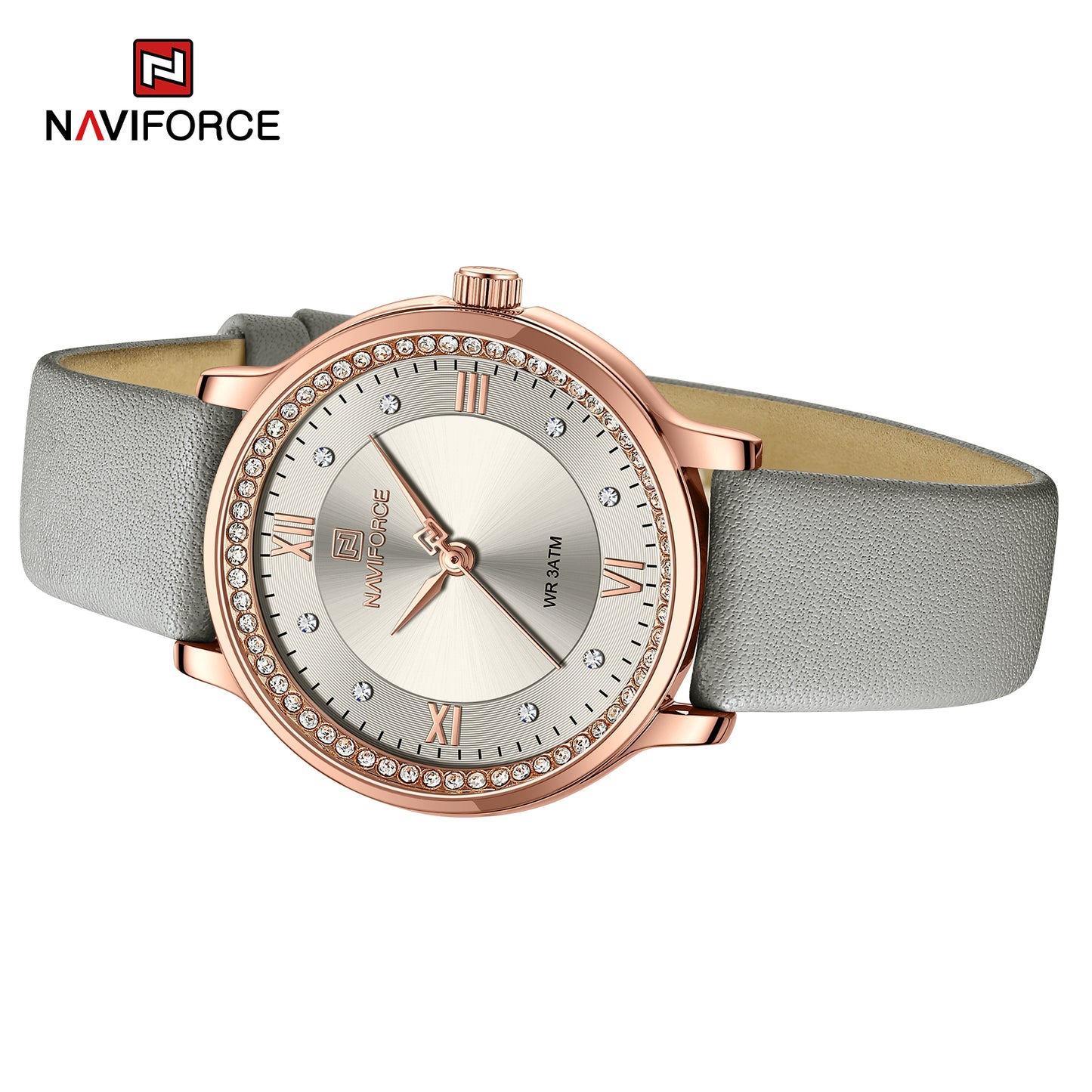 Naviforce 5036 Paris Women Watch - Grey