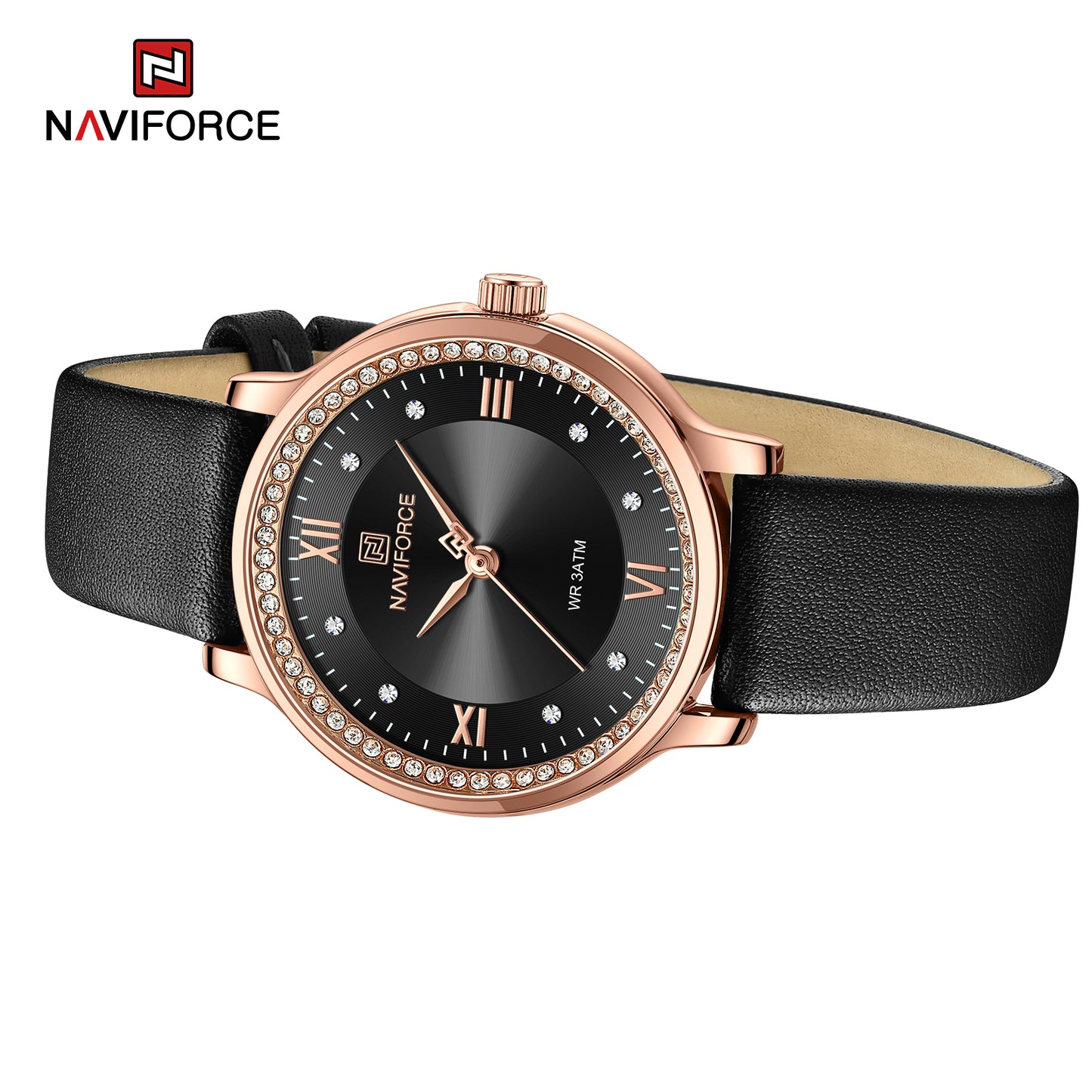 Naviforce 5036 Paris Women Watch - Black