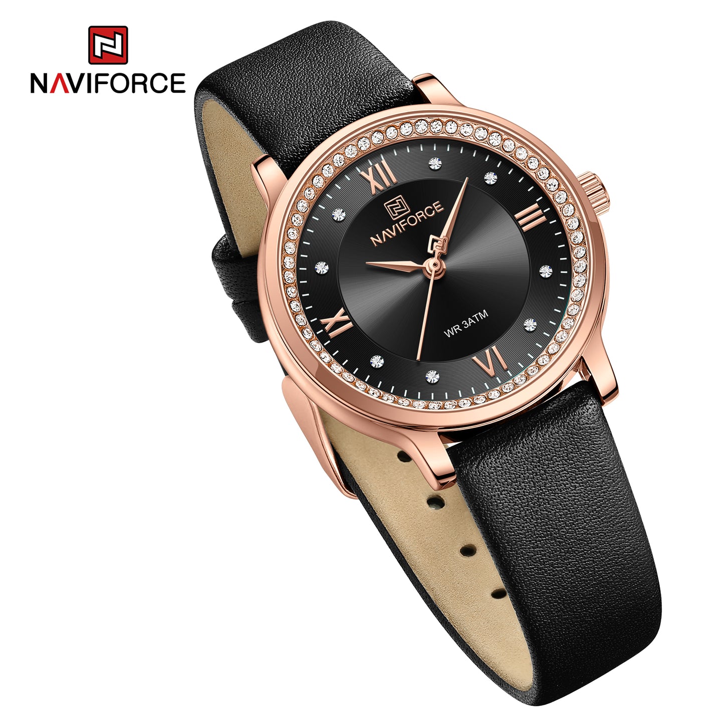 Naviforce 5036 Paris Women Watch - Black