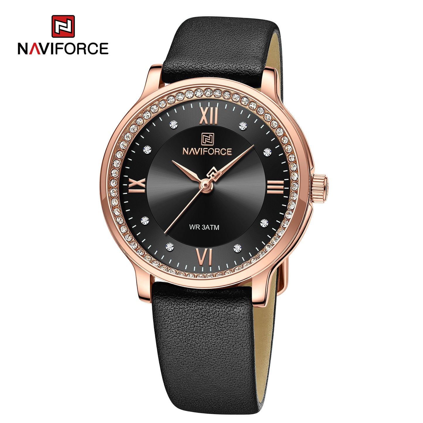 Naviforce 5036 Paris Women Watch - Black