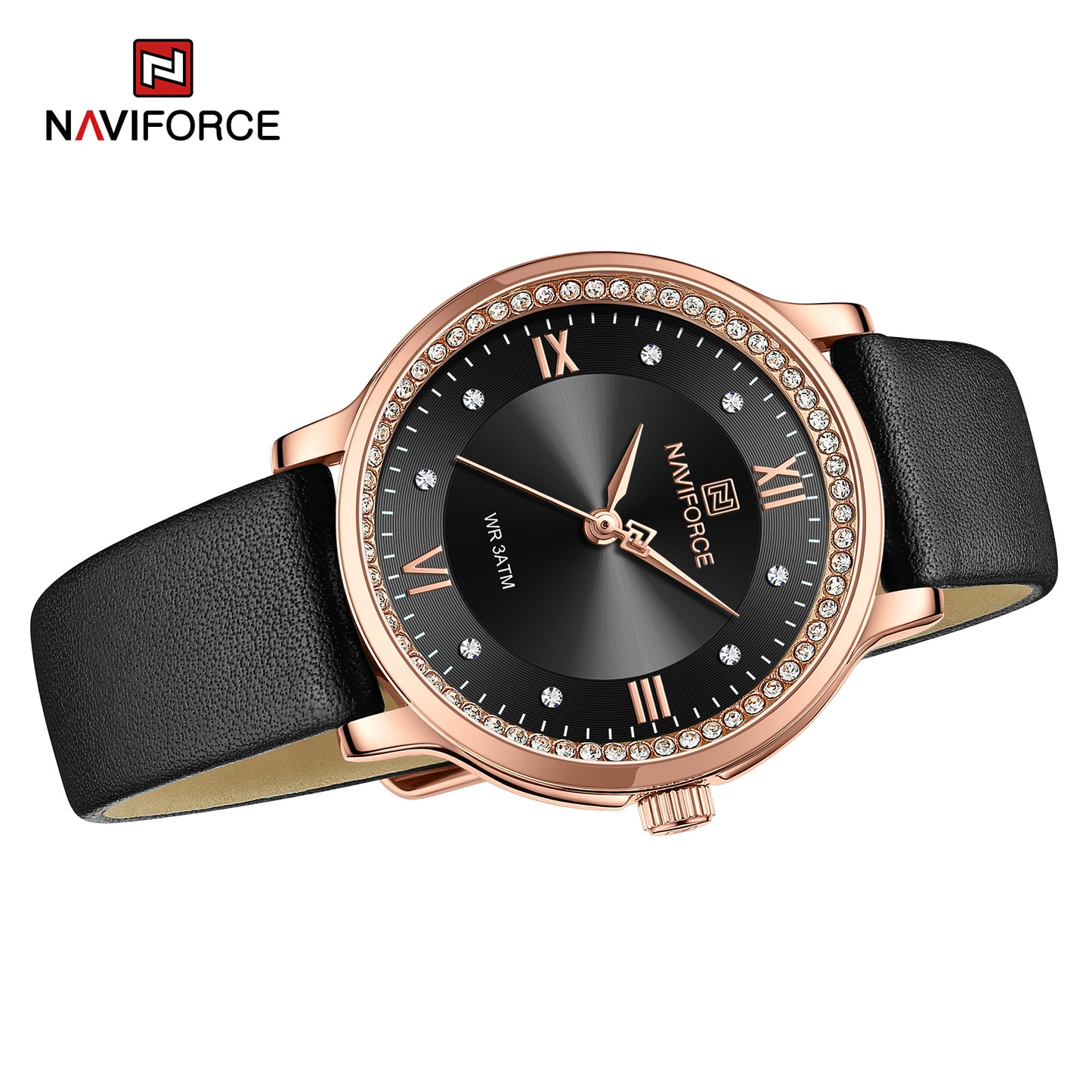 Naviforce 5036 Paris Women Watch - Black
