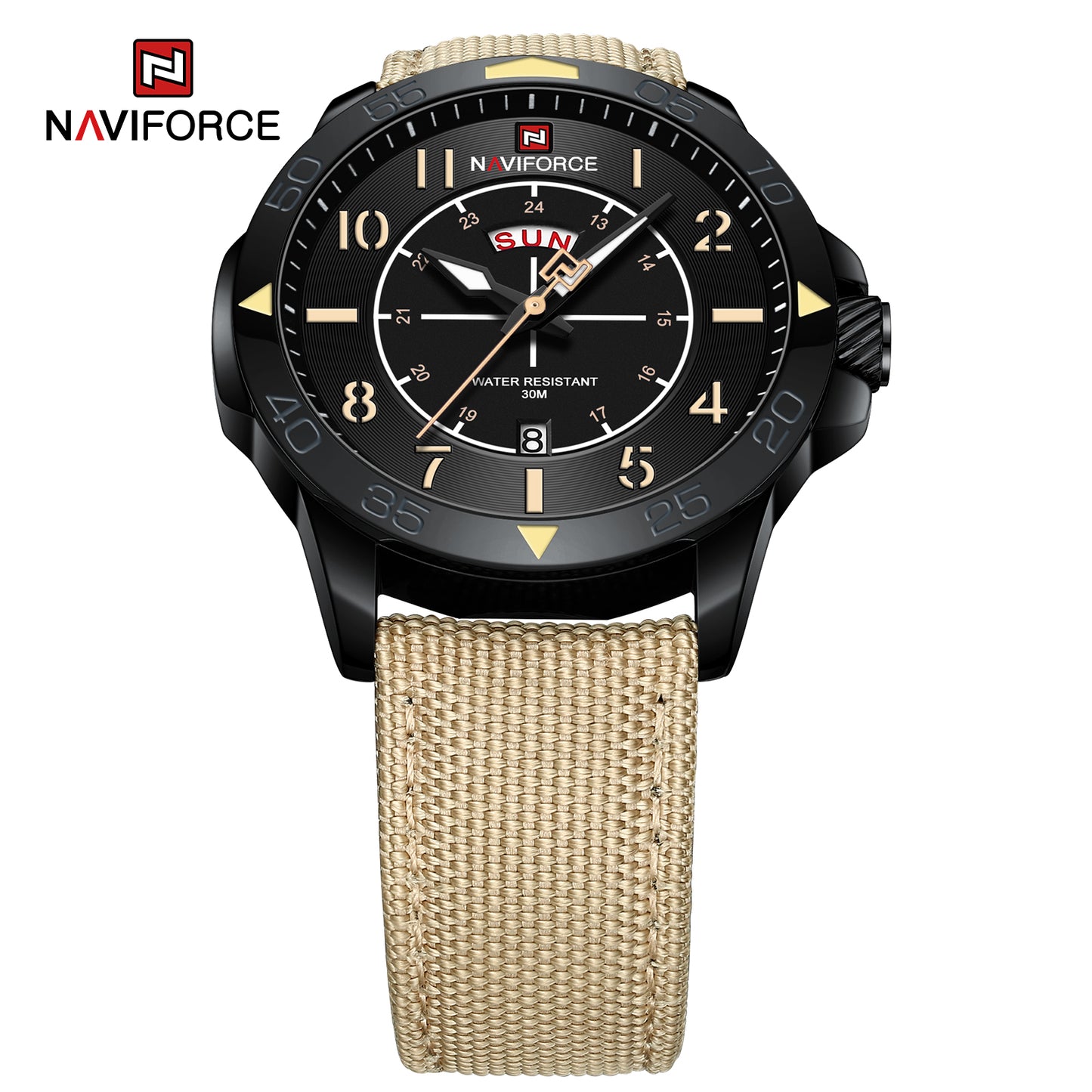 Naviforce 9204 Explorer Men Watch - Brown