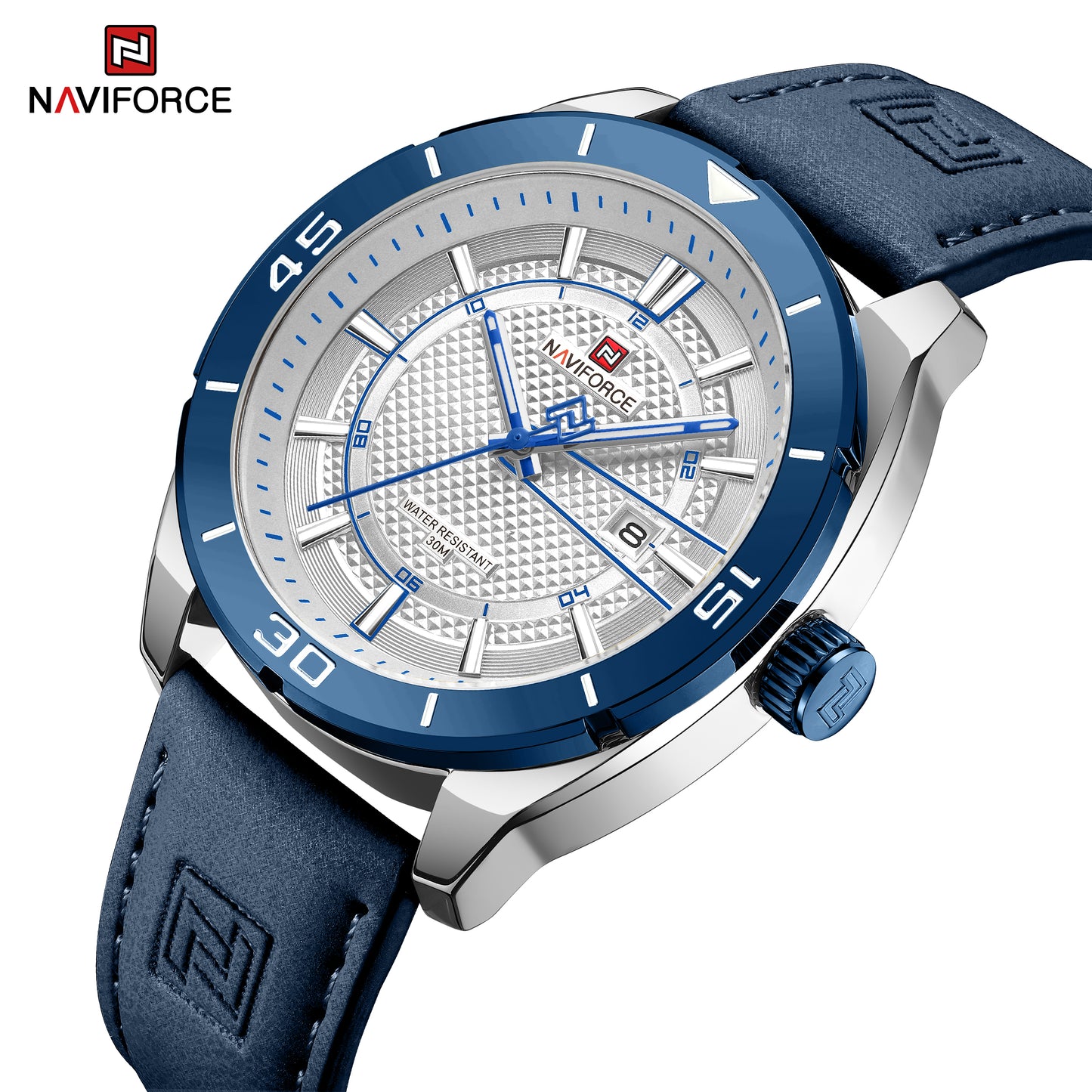 Naviforce 9209 Men Fashion Watch -Blue