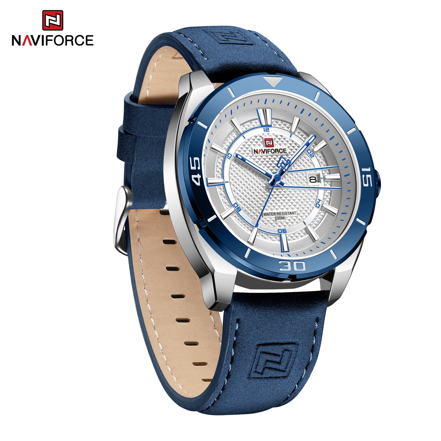 Naviforce 9209 Men Fashion Watch -Blue