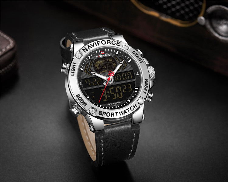 Naviforce 9164 War Tank Men Watch - Black