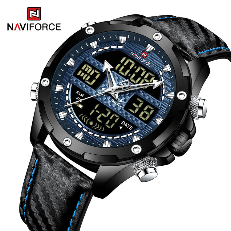 Naviforce 9194 Ecstasy Men Watch - Blue