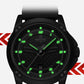 Naviforce 8031 Trendy Men Silicon Watch - Green