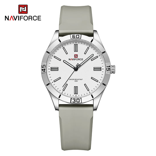 Naviforce 5041 Piper Women Watch - Grey White