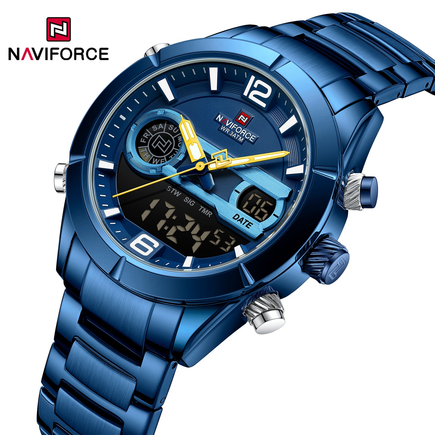 Naviforce 9232 The Men Business Watch - Blue