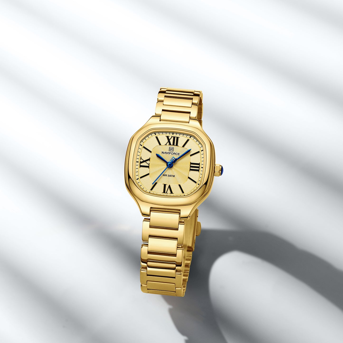 Naviforce 5042 Romania Women Watch - Gold