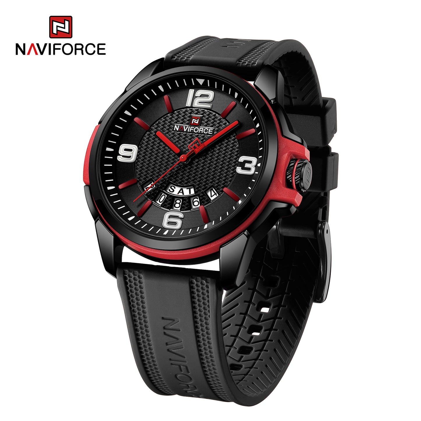 Naviforce 9215T Polo Men Watch - Black