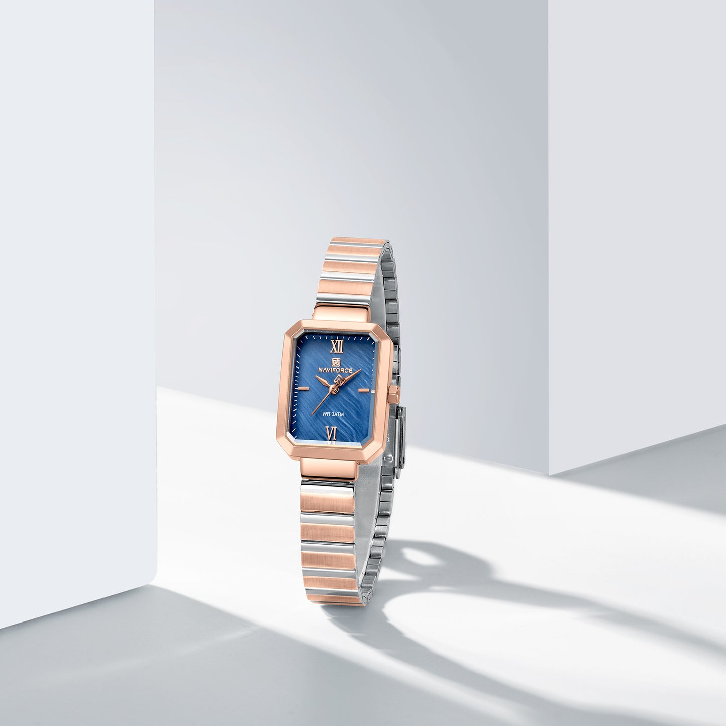 Naviforce 5050 Beverly Women Watch - RoseGold Blue