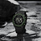 Naviforce 7110 Tonneau Sport Men Watch - Black Green