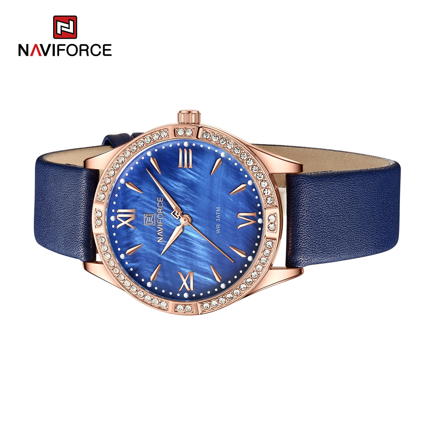 Naviforce 5038 Elevation Women Watch - Blue