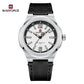 Naviforce 9233 Bravido Men Watch - Silver Black