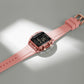 Naviforce 7102 Bella Silicone Women Watch - Pink