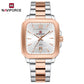 Naviforce 9239 Cupid Couple (Male) Watch - Silver RoseGold