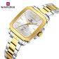 Naviforce 9239 Cupid Couple (Male) Watch - Silver Gold