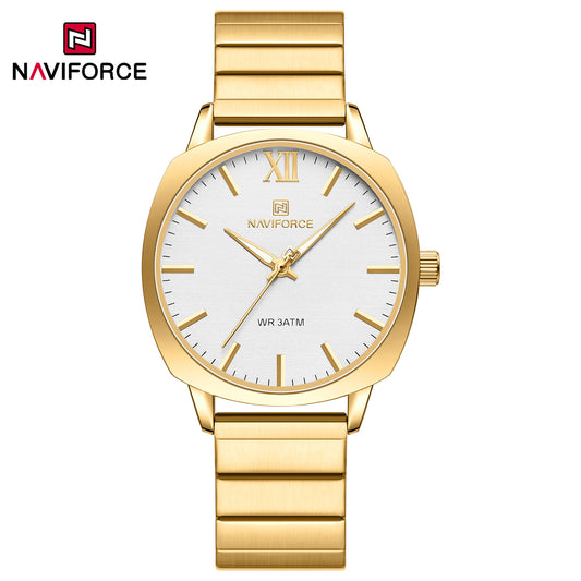 Naviforce 5044 Aurora Women Watch - Gold