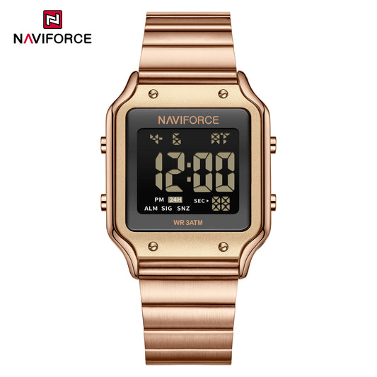 Naviforce 5046 Cleverly Women Watch - RoseGold