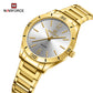 Naviforce 5029 Glamorous Women Watch -Gold