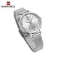 Naviforce 5023 Milenna Women Watch -Silver