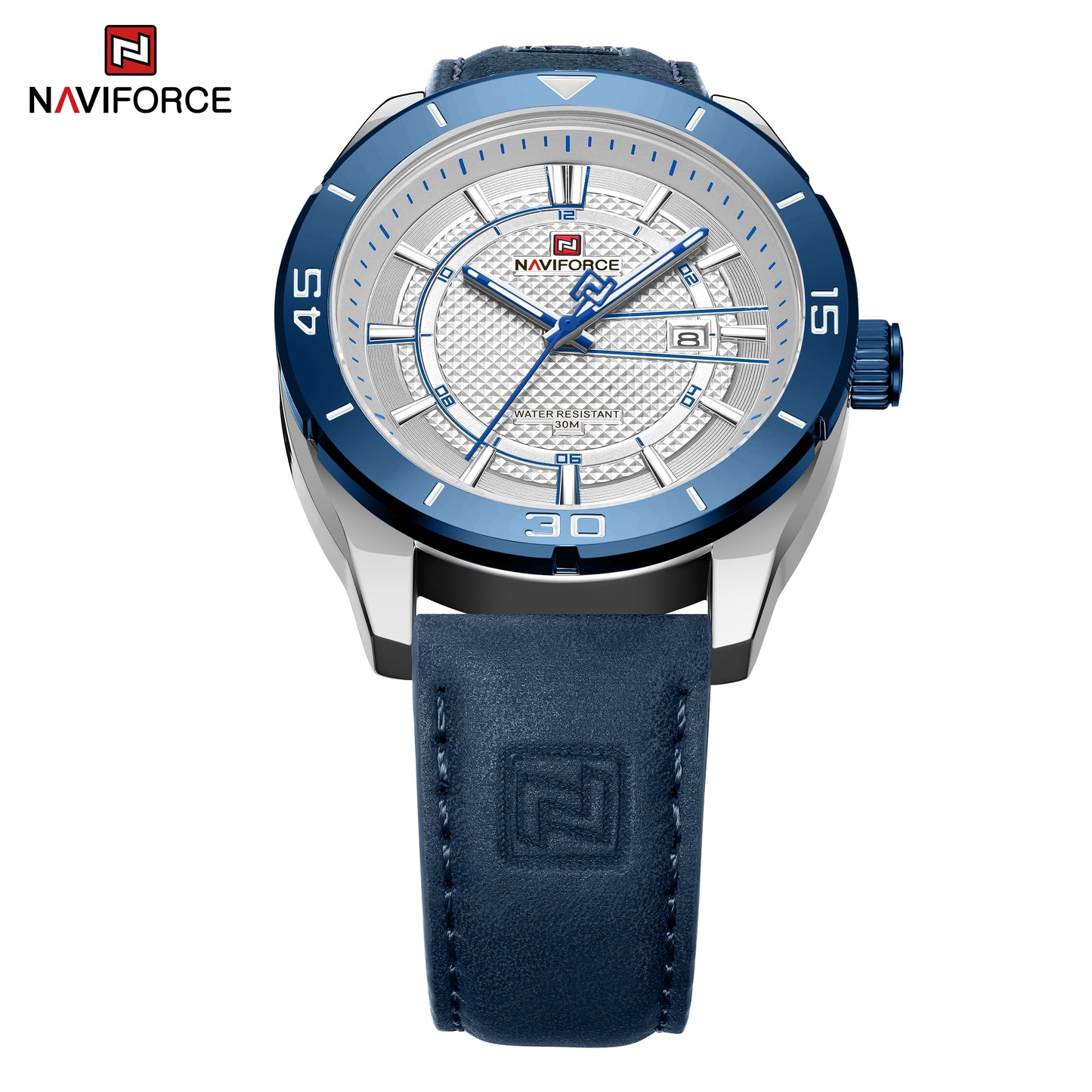 Naviforce 9209 Men Fashion Watch -Blue
