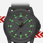 Naviforce 8031 Trendy Men Silicon Watch - Grey