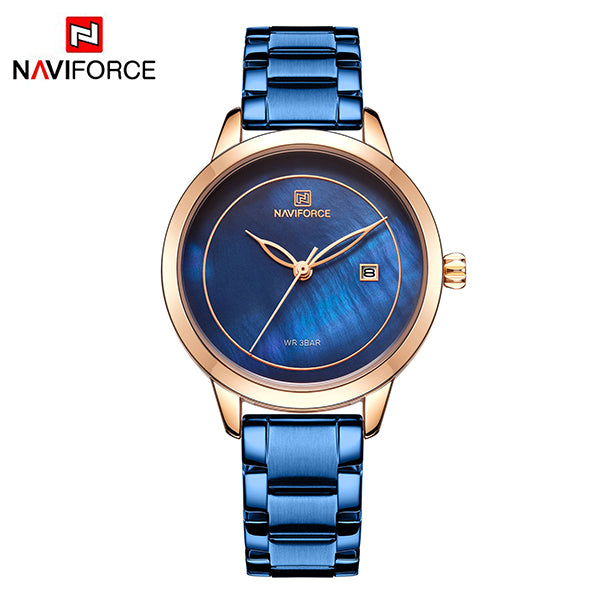 Naviforce 5008 Jade Women Watch - Blue