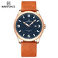 Naviforce 8024 Naddy Men Leather Watch - Brown