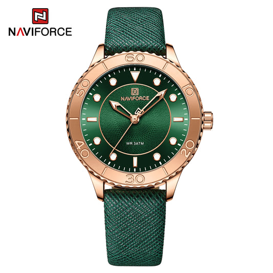 Naviforce 5020 Belladona Women Watch - Green